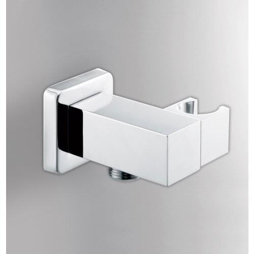 Brass concealed shower fitted base hand shower nozzle holder wall mount shower holder bathroom accessories