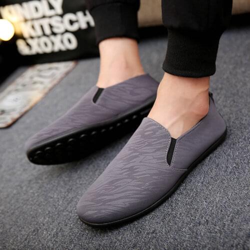 Mens shoes fashion men loafers moccasins men genuine leather walking shoes mens flats shoes Fashion Loafers O6-76