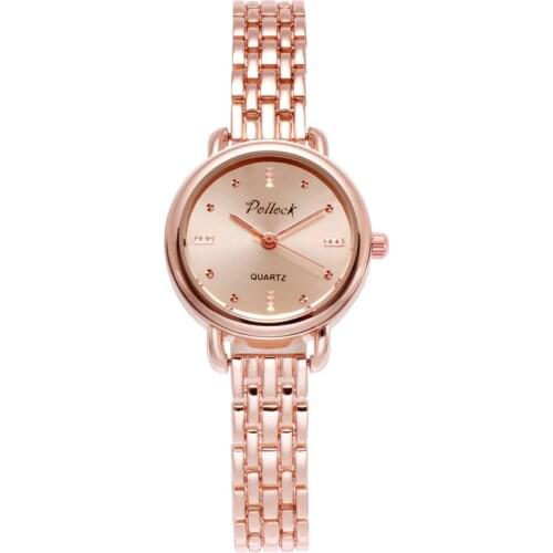 New Fashion Bracelet Watch Temperament Cutting Small Dial Quartz Watch Bracelet Watch