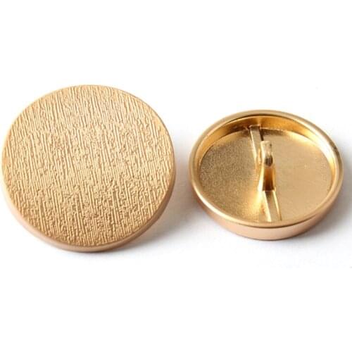 5PCS Metal Buttons Business Suit Tailored Suit Trench Coat Coat Clothes Coat Buttons Casual All-Match Golden Arc Decorative