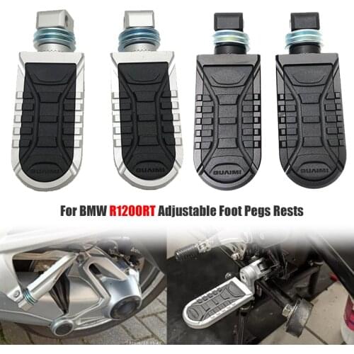 R1200RT Adjustable Rear Footrests Passenger Foot Pegs Rests For BMW R 1200RT R1200RT 2005-2019 2015 2016 2017 2018 Motorcycle