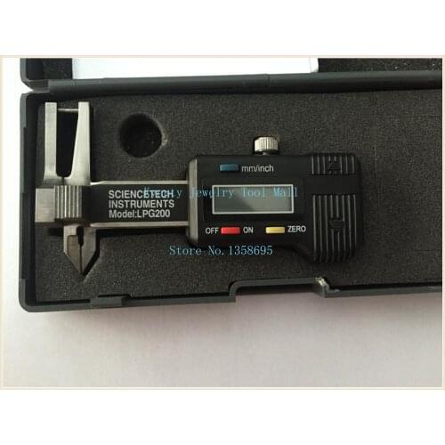 Jewellery making Electronic Thickness Caliper 0-25mm caliper with electronic digital readout digital thickness gauge