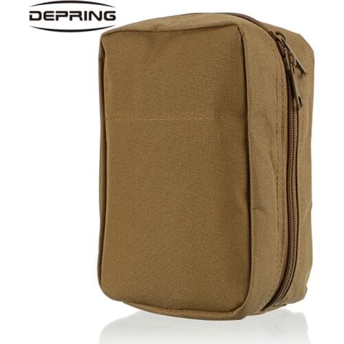 Tactical Molle System EMT Medical Pouch EDC Tools Gadget Accessories Pouch Outdoor Hunting Airsoft Mens Waist Bag Belt Pack