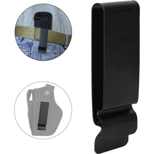 Tactical Metal Clip Holster Sheath Belt Clip Clasp Spring Hook Buckle Hunting Accessories