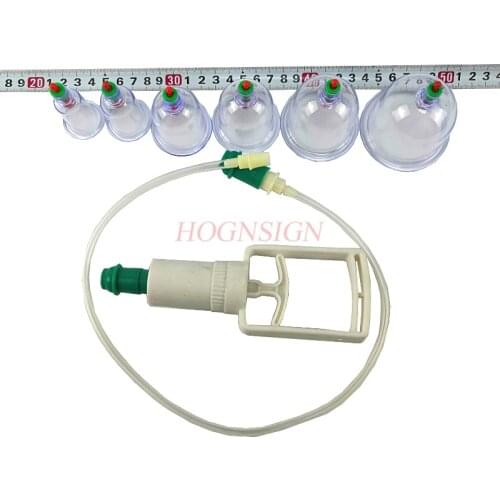 Cupping massage health Vacuum Cupping Suit Home Suction Gun For Ventosa Terapia Universal Pumping Air Large Health