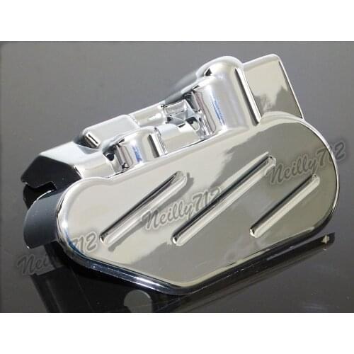 Waase Rear Brake Caliper Cover Chrome For HONDA VTX1800 VTX 1800C 1800F 1800N 1800R 1800S 1800T 2002 2003 2004 2005 2006-2008