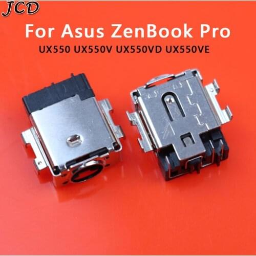 JCD 1PCS DC Jack Power Connector For Asus ZenBook Pro UX550 UX550V UX550VD UX550VE Laptop Charging Port Socket