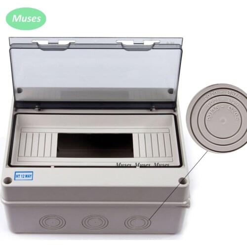 250*195*90mm IP67 Newest Grey Electrical Junction Box Waterproof Distribution Box ABS