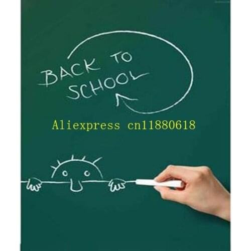 60pcs/lot Fast shipping DIY Wallpaper Blackboard Waterproof Chalkboard Wall Paper Decal Removable Sticker Chalk Board 60 * 200cm