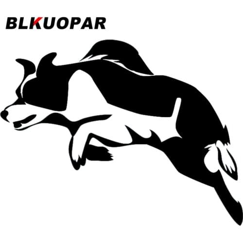 BLKUOPAR for Border Collie Car Stickers Creative Scratch-Proof Decals Die Cut Car Accessories Windshield Skateboard Decor