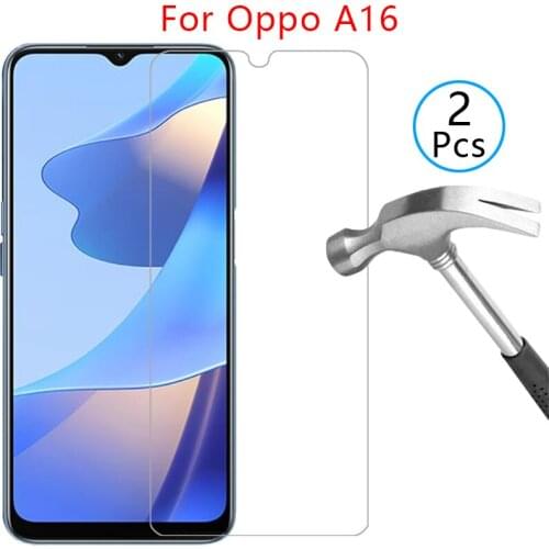 Case for oppo a16 cover screen protector tempered glass on oppoa16 a 16 16a 6.52 protective phone coque bag 360 opp opo oppo16a