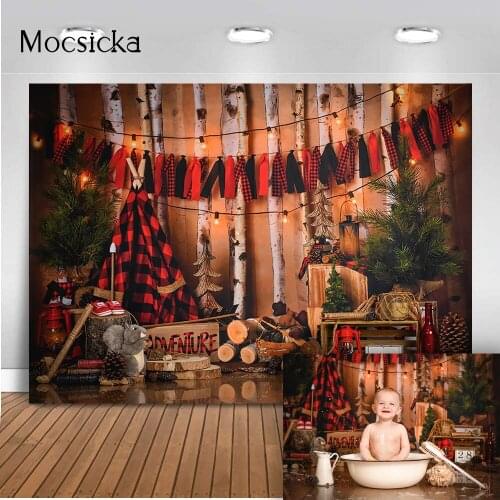 Safari kids birthday photography backdrop woodland jungle wood photo background studio newborn photocall Wild One portrait photo