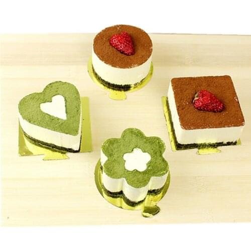 Stainless Steel Mousse Cake Ring Mold Layer Slicer Cook Cutter Bake Mould Pastry Tools Accessories Salad Form Baking Tips