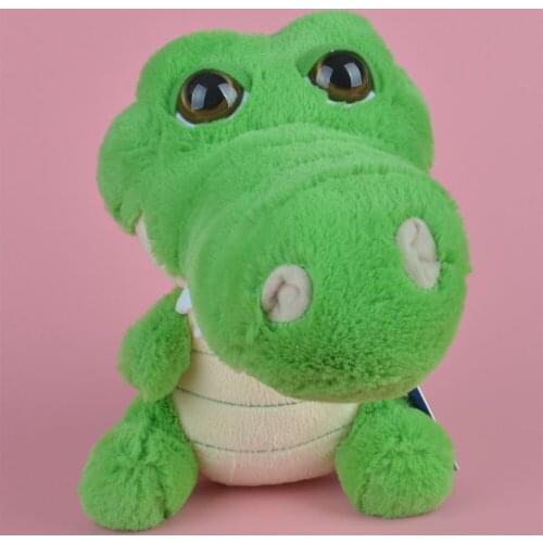 20cm Big Eyes Crocodile Plush Toy, Baby Gift Kids Toy Wholesale with Free Shipping