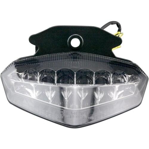 Integrated LED Motorcycle Taillight Turn Signals For Ducati Hypermotard 1100 EVO 2009 2010 2011 2012 Smoke