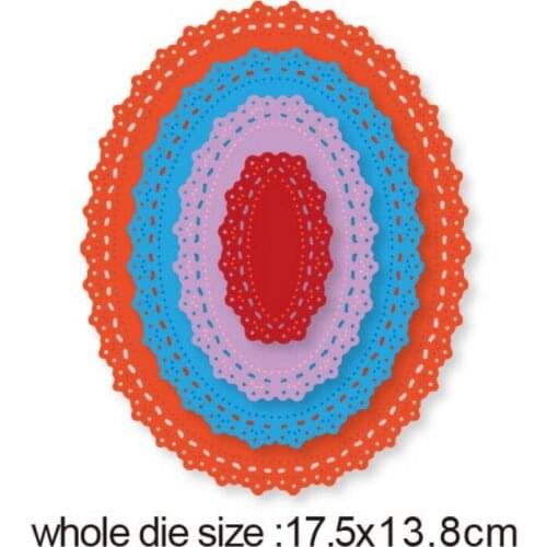 Metal cutting dies cut die mold lace etched frame decoration Scrapbook paper craft knife mould blade punch stencils dies