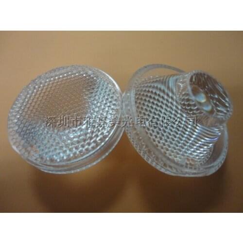 COB light source lens Diameter 35.8MM Bead surface 45 degrees citizen LED lens
