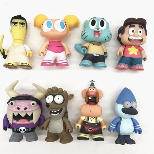 CARTOON NETWORK COLLECTION /MORDECAI /STEVEN VNIYERSE /EDUARDO /UNCLE GRABDPA /SAMURAI JACK/DEE DEE /RIGBY model toy no box
