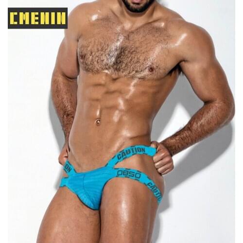 2021 New Cotton Underpants Gay Men Sexy Mans Underwear Thong Men Jockstrap Breathable Mens Thongs And G strings Top BS3116