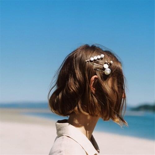 Variety New Hair Bohemia Hairpin Alloy Artificial Pearl Conch Hairwear Hair Best Women Shell Heart Shape Party Girl Accessories