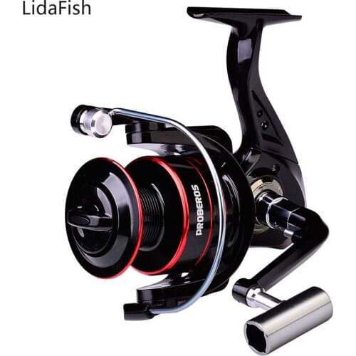 Fishing Reel 500-7000 Metail Spool Spinning Reel 8KG8 Carbon Fiber Drag Power 5.2:1 High Speed fishing wheei