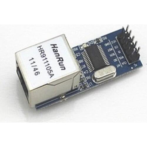 ENC28J60 network module SPI interface Ethernet MCU development board supporting module narrow body