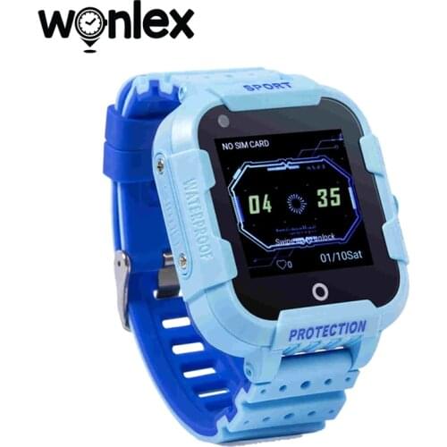 Wonlex KT12 Smart-Watch(Russia-Shipped)Baby SOS Anti-Lost Tracker Kids Smartwatches 4G Video Call Wifi Positioning Camera Phone