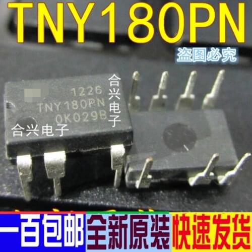10 pçs/lote Tny180pn dip-7 high efficiency power management IC is brand new, original and ready to replace