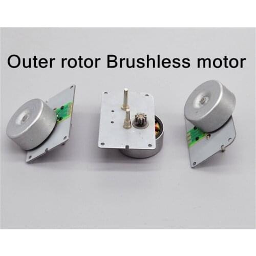 5PCS Outer rotor Brushless gear motor hand generator,teaching DIY production