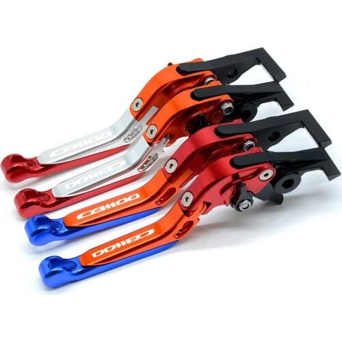 Motorcycle Aluminum Extendable Adjustable Folddable Brake Clutch Levers For Honda CB 1100 CB1100/GIO Special 2013 2014 2015 2016
