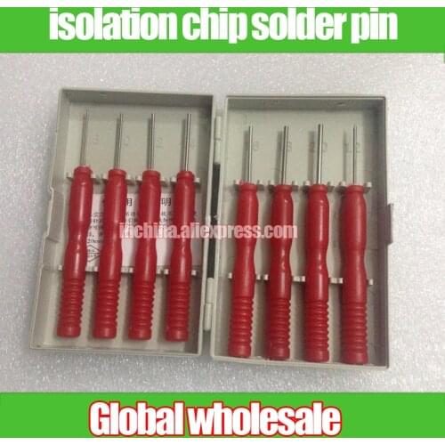 Free shipping hollow needle / isolation chip solder pin / Assistant Solder pin / desoldering capacitance pin / non-wetting