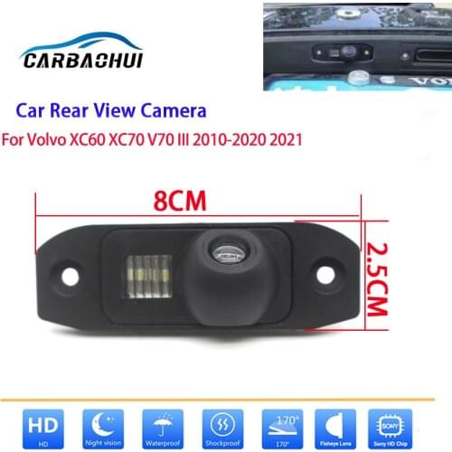 HD Car Rear View Parking Backup Camera For Volvo XC90 S80 S80L S60 S60L S40 S40L C70 XC60 XC70 V70 III 2010-2018 2019 2020 2021