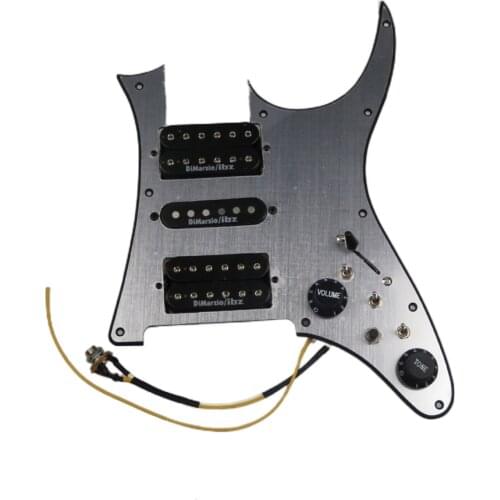 HSH 4C Wiring Harness Push-pull single cut Set For IBAZ RG Series Prewired Pickguard IBZ Guitar Pickups Alnico 5