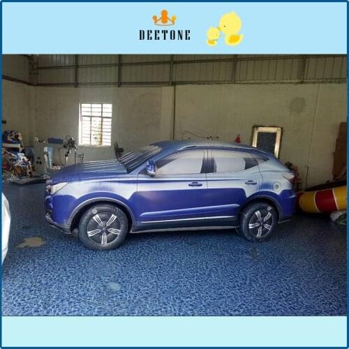 Customized giant inflatable car model with advertisement logo printing