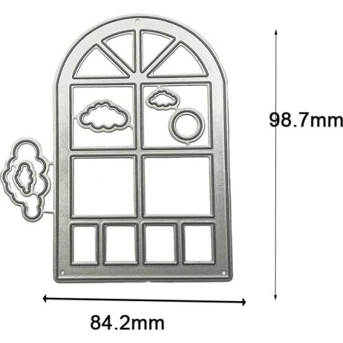 Frames Window Card Border Metal Cutting Dies For DIY Scrapbook Cutting Die Paper Cards Embossed Decorative Craft Die Cut New