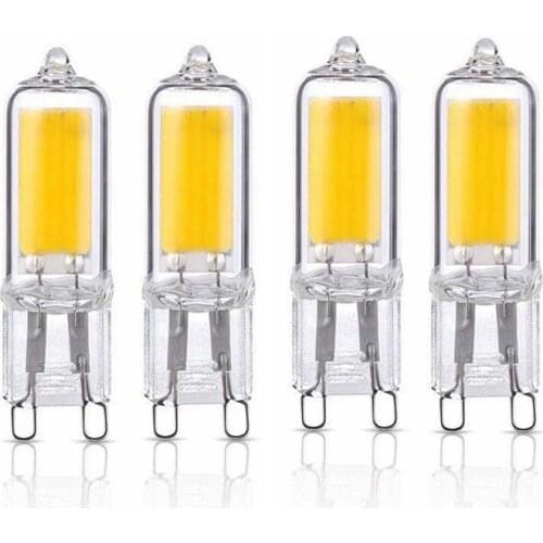 G9 LED Lamp COB LED Bulb 9W 12W 15WAC220V LED COB Light Dimmable 360 Beam Angle Chandelier Light Replace Haloge g9 Lamps