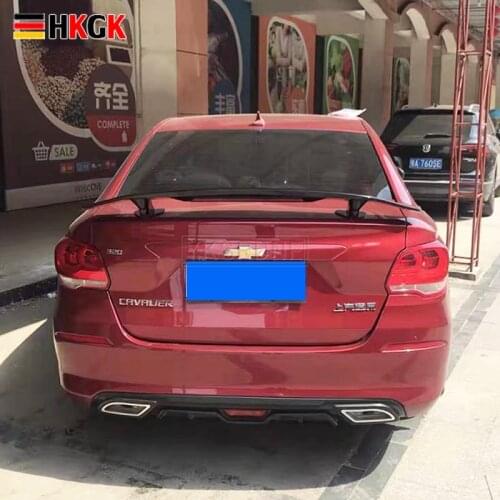 Universal Spoiler for Chevrolet Lacetti HB Cavalier Cruz 2002-2021 High Quality ABS Car Rear Wing Primer Color Rear Spoiler