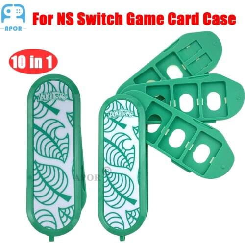 10 in 1 For Nintend Switch Game Card Case Pattern Hard Protective Cover Storage Box for Nintendo Switch Lite Accessories