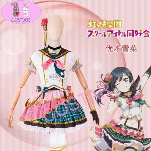 Anime Love Live! Nijigasaki High School Idol Club Yuki Setsuna Just Believe Lolita Dress Lovelive Cosplay Costume Halloween Suit