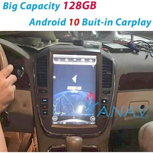 6G+128GB Car Radio Android 10 Tesla Style Screen For Buick Boulevard 2007-2012 Multimedia Player GPS Navigation buit-in Carplay