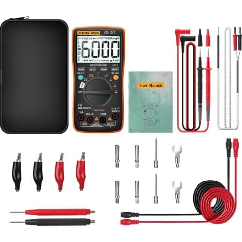 AN9002 Bluetooth Digital Multimeter 6000 Counts True RMS Auto-Range AC/DC Volt