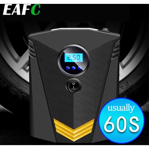 Digital Tire Inflator Portable 150PSI Car Air Compressor Pump with LED Light DC12V for Auto Car Motorcycles Bicycles