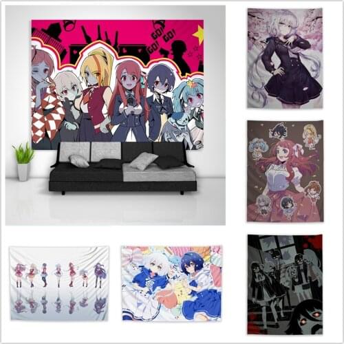 Zombieland Saga Fran Chou Chou Tapestry Art Wall Hanging Sofa Table Bed Cover Home Decor Poster