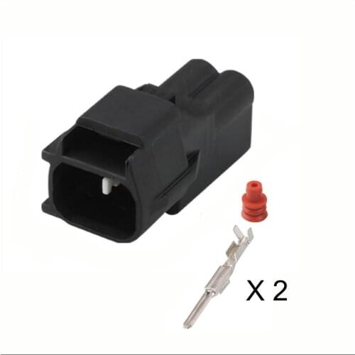 DJ7025A-2.2-21 car male female wire connector Harnes cable 2 pin automotive waterproof plug Include terminals seal 7283-7028-30