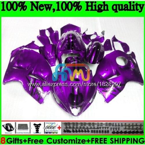GSXR 1300 For SUZUKI Hayabusa GSXR-1300 2002 2003 2004 2005 2006 2007 New purple 49BS.166 GSXR1300 96 02 03 04 05 06 07 Fairing