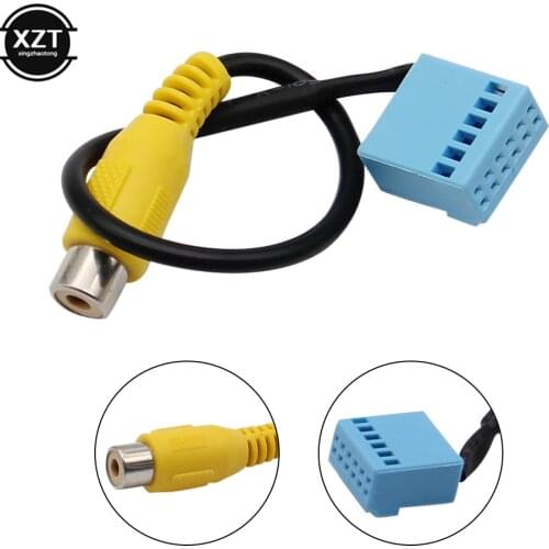 Car Rear View Camera Adapter Cable Video Connection For Skoda Volkswagen PQ MIB RCA Line Car Acessories