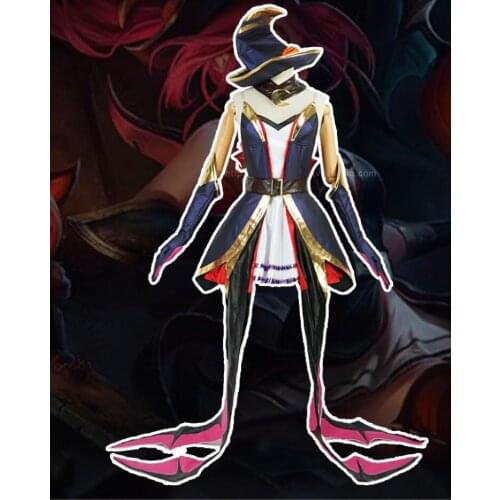 Halloween Janna LOL Costume Fury of the storm Janna cosplay costume customized new skin Janna costume dress female