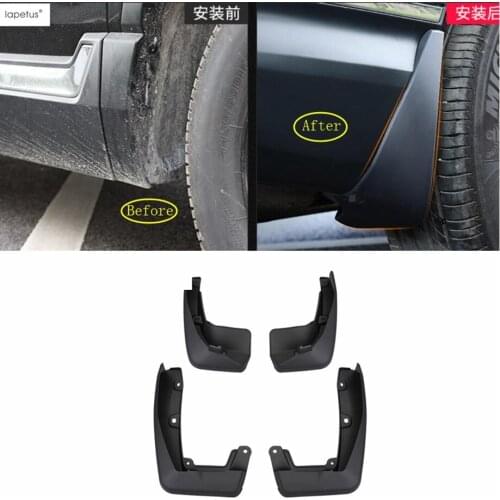 Lapetus Accessories Fit For Honda CR-V CRV 2017 - 2020 Mudguards Mud Flap Flaps Splash Guards Fender Protector Cover Kit Plastic