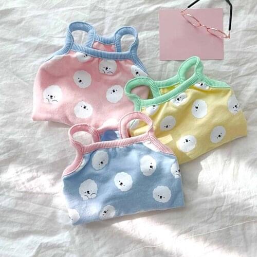 Summer thin Teddy dog clothes Bichon VIP Pomeranian Schnauzer Yorkshire small dog pet camisole