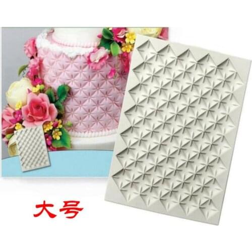 Luyou 1pc Knitting lace silicone cake mold fondant lace mold Birthday cake decorating tools chocolate gumpaste mold FM1903